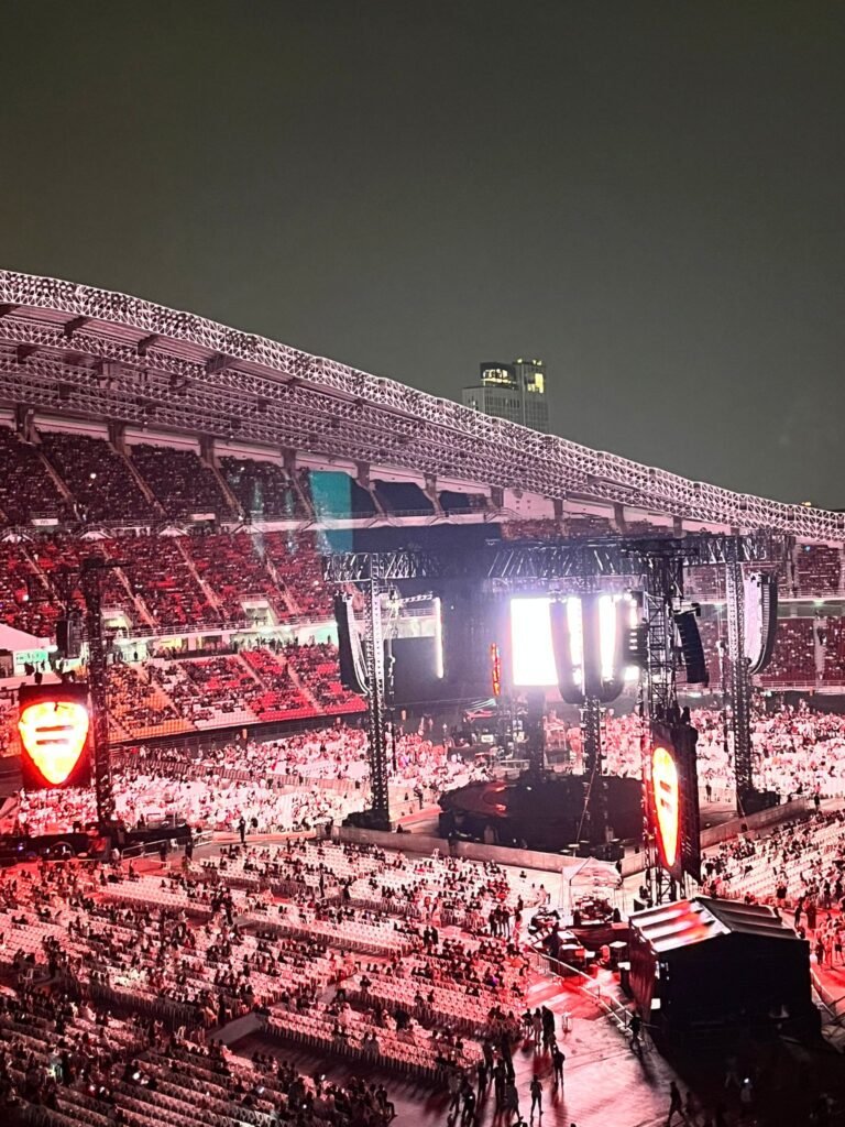 Ed Sheeran Concert in Bangkok Thailand Rajamangala Stadium